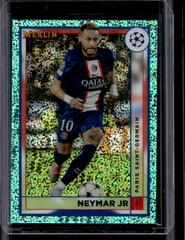 Neymar Jr [Aqua Speckle] Soccer Cards 2022 Topps Merlin Chrome UEFA Club Competitions Prices
