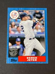 Derek Jeter #87TB-35 Baseball Cards 2022 Topps 1987 Series 2 Prices