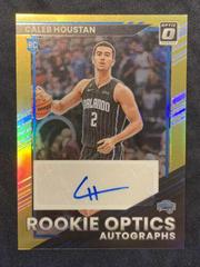 Caleb Houstan [Gold] #ROA-CHS Basketball Cards 2022 Panini Donruss Optic Rookie Autographs Prices