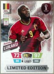 Romelu Lukaku Soccer Cards 2022 Panini Adrenalyn XL FIFA World Cup Qatar Limited Edition Prices