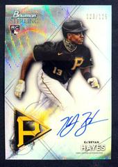 Ke'Bryan Hayes [Wave Refractor] #BSRA-KH Baseball Cards 2021 Bowman Sterling Rookie Autographs Prices