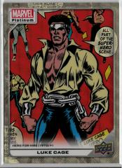 Luke Cage [Golden Treasures] #165 Marvel 2023 Upper Deck Platinum Prices