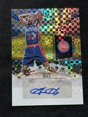 Grant Hill [Gold] #IFS-GRH Basketball Cards 2022 Panini Select In Flight Signatures Prices