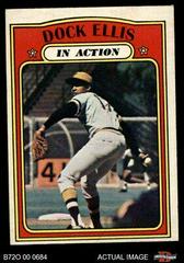 Dock Ellis [In Action] #180 Baseball Cards 1972 O Pee Chee Prices