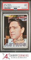 Bo Belinsky [Full 1966 S. D. Stats Line] #447 Baseball Cards 1967 Topps Prices