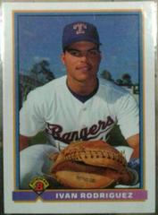Ivan Rodriguez Baseball Cards 1991 Bowman Prices