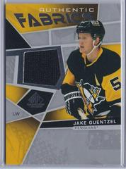 Jake Guentzel Hockey Cards 2021 SP Game Used Authentic Fabrics Prices