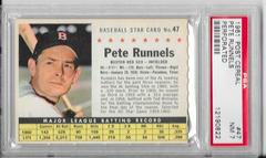 Pete Runnels [Perforated] #47 Baseball Cards 1961 Post Cereal Prices