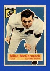 Mike McCormack Football Cards 1956 Topps Prices