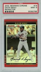 David Segui [Refractor] #19 Baseball Cards 2002 Bowman Chrome Prices