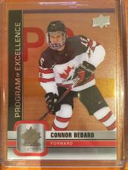 Connor Bedard [Clear Cut] #108 Hockey Cards 2023 Upper Deck Team Canada Juniors Prices