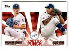 Julio Urias, Walker Buehler #12P-3 Baseball Cards 2023 Topps One Two Punch Prices