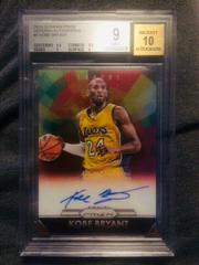 Kobe Bryant Basketball Cards 2015 Panini Prizm Autographs Prices