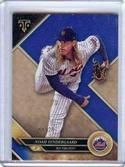 Noah Syndergaard [Sapphire] Baseball Cards 2017 Topps Triple Threads Prices