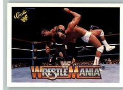 Barbarian, Tito Santana Wrestling Cards 1990 Classic WWF The History of Wrestlemania Prices