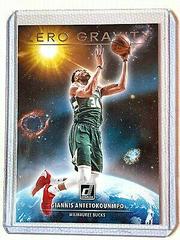Giannis Antetokounmpo Basketball Cards 2020 Donruss Zero Gravity Prices