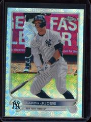 Aaron Judge #35 Baseball Cards 2022 Topps Chrome Logofractor Prices