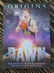 Brandin Podziemski #11 Basketball Cards 2023 Panini Origins Dawn Prices