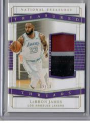 LeBron James [Gold] Basketball Cards 2020 Panini National Treasures Prices