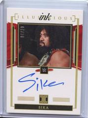 Sika [Holo Gold] Wrestling Cards 2022 Panini Impeccable WWE Illustrious Ink Autographs Prices