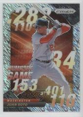 Juan Soto [Shimmer] #NG-1 Baseball Cards 2020 Panini Prizm Numbers Game Prices