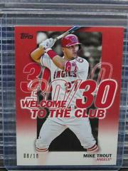 Mike Trout [Red] #WC-15 Baseball Cards 2023 Topps Welcome to the Club Prices