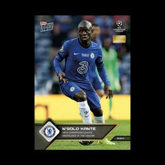 N'Golo Kante #9 Soccer Cards 2021 Topps Now UEFA Champions League Prices
