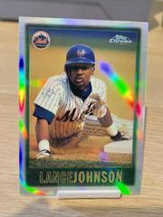 Lance Johnson Baseball Cards 1997 Topps Chrome Prices