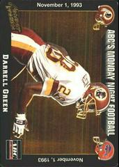 Darrell Green #34 Football Cards 1993 Action Packed Monday Night Football Prices