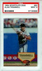 Alan Trammell #93 Baseball Cards 1994 Sportflics 2000 Prices