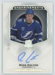 Ross Colton Hockey Cards 2021 Upper Deck The Cup Enshrinements Autographs Prices