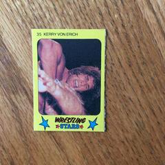 Kerry Von Erich Wrestling Cards 1986 Monty Gum Wrestling Stars Prices