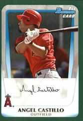 Angel Castillo [Green] #BP57 Baseball Cards 2011 Bowman Prospects Prices