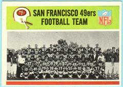 San Francisco 49ers Football Cards 1965 Philadelphia Prices