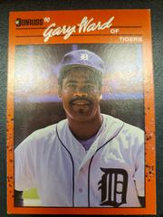 Gary Ward #621 Baseball Cards 1990 Donruss Aqueous Test Prices