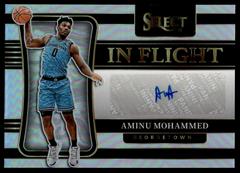 Aminu Mohammed #IN-AMO Basketball Cards 2022 Panini Chronicles Draft Picks In Flight Signatures Prices