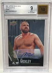 Jon Moxley [Pyro Autograph] #89 Wrestling Cards 2021 Upper Deck AEW Prices