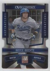 Bryce Brentz [Aspirations Autograph] #1 Baseball Cards 2010 Donruss Elite Extra Edition Prices