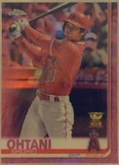 Shohei Ohtani [Batting Pink Refractor] Baseball Cards 2019 Topps Chrome Prices