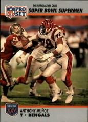 Anthony Munoz Football Cards 1990 Pro Set Super Bowl 160 Prices