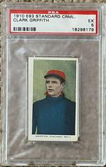 Clark Griffith Baseball Cards 1910 E93 Standard Caramel Prices