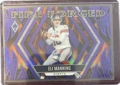Eli Manning [Purple] #FF-4 Football Cards 2023 Panini Phoenix Fire Forged Prices