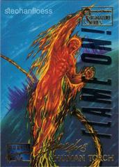 Human Torch [Emotion Signature] #44 Marvel 1995 Masterpieces Prices