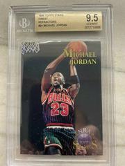 Michael Jordan [Finest Refractor] #24 Basketball Cards 1996 Topps Stars Prices