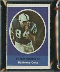 Tom Mitchell Football Cards 1972 Sunoco Stamps Prices