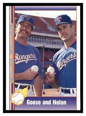 Goose and Nolan Baseball Cards 1992 Pacific Nolan Ryan Prices