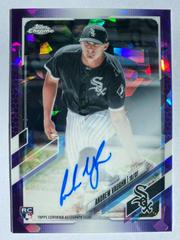 Andrew Vaughn [Purple] Baseball Cards 2021 Topps Chrome Sapphire Rookie Autographs Prices