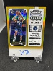 Wendell Moore Jr. [Autograph Premium Edition Gold Ticket] #103 Basketball Cards 2022 Panini Contenders Prices