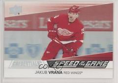 Jakub Vrana Hockey Cards 2021 Upper Deck Credentials Speed of the Game Prices