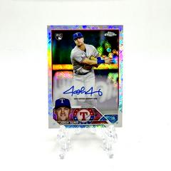 Josh Jung #RCA-JJ Baseball Cards 2023 Topps Chrome Logofractor Autograph Prices
